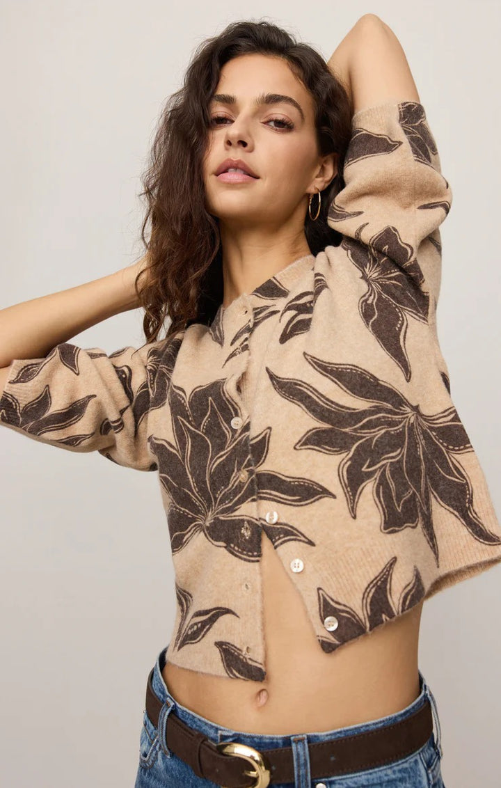 Z Supply Valor Floral Cardigan