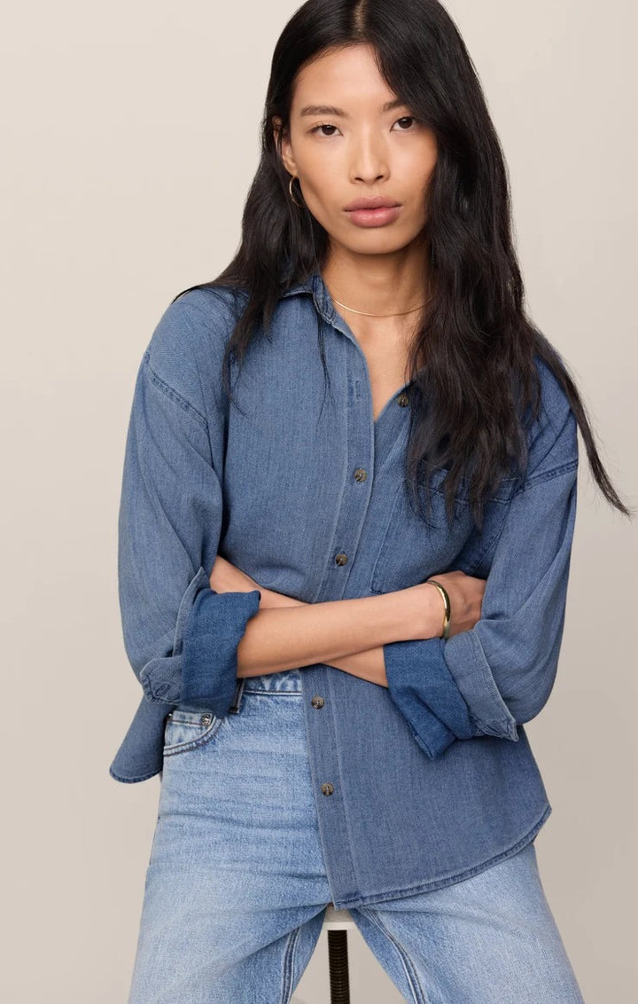 Z Supply The Perfect Twill Button Up