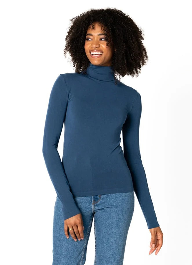 C'est Moi Bamboo Short Turtleneck