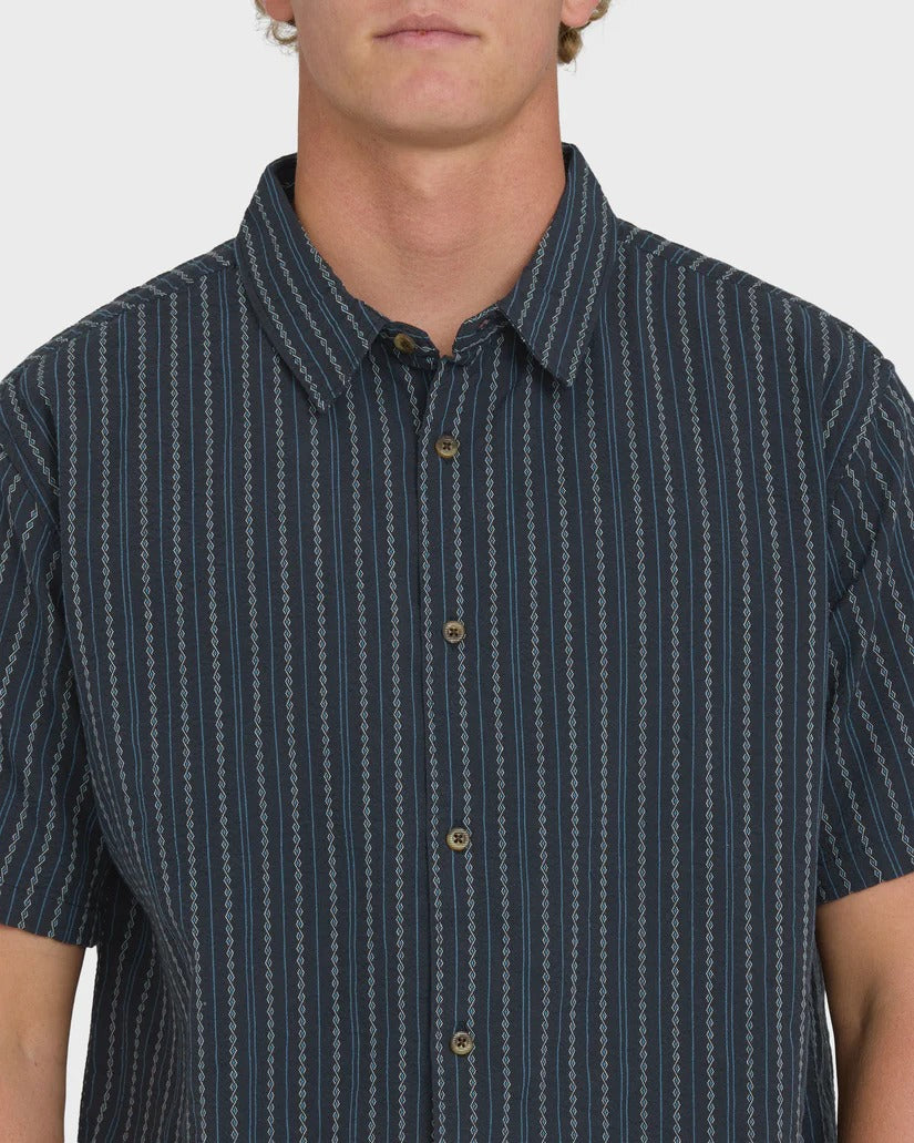 Billabong Garage Sandon Jacquard Short Sleeve