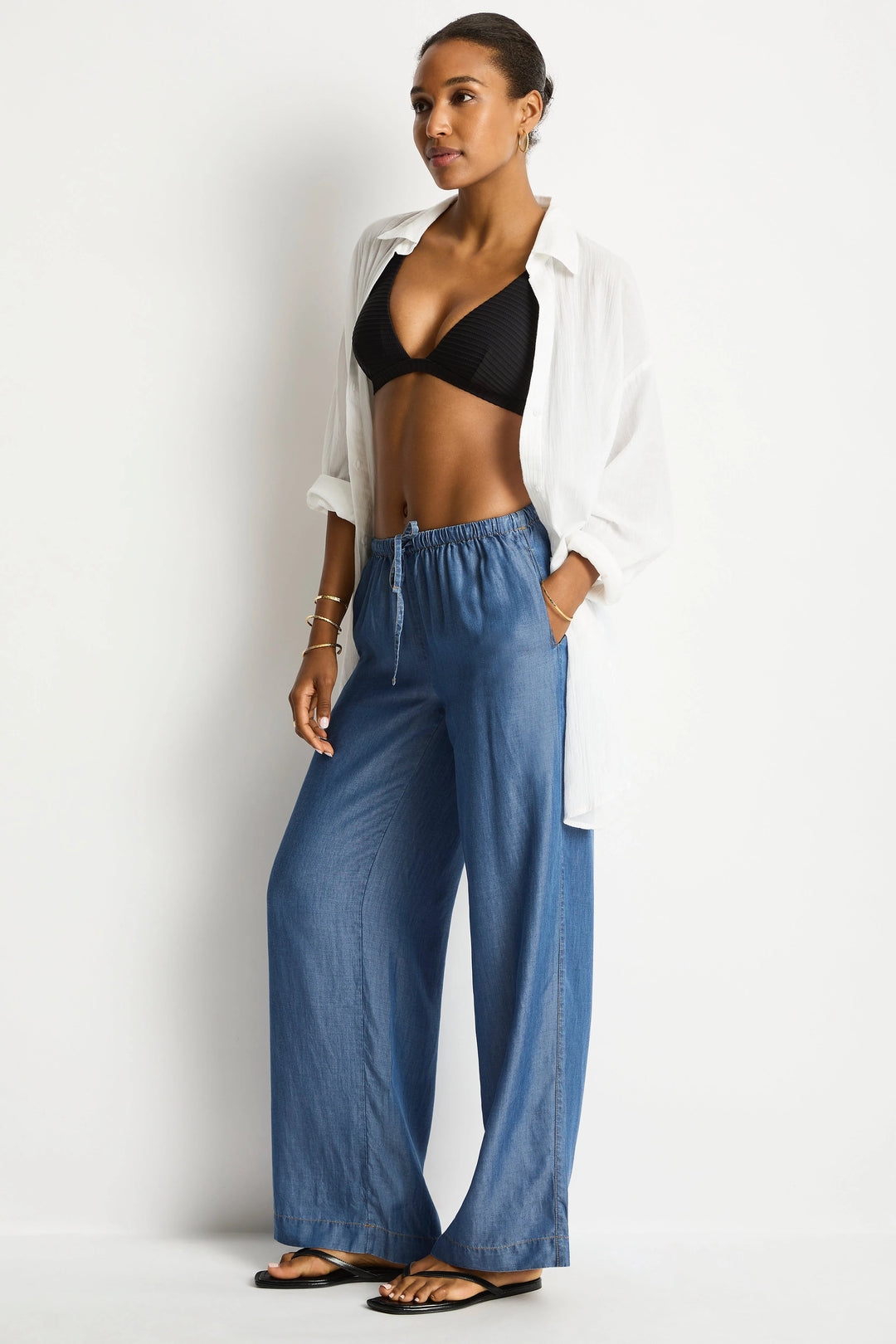 Sea Level Denim Surf Tide Pant