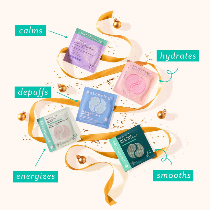 Patchology Patching All The Way Holiday Gift Set