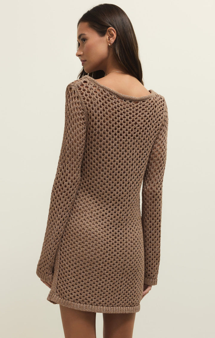 Z Supply Calabria Shimmer Crochet Dress