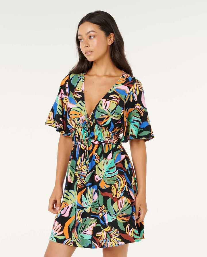 Rip Curl Sunset Luau S/S Mini Dress