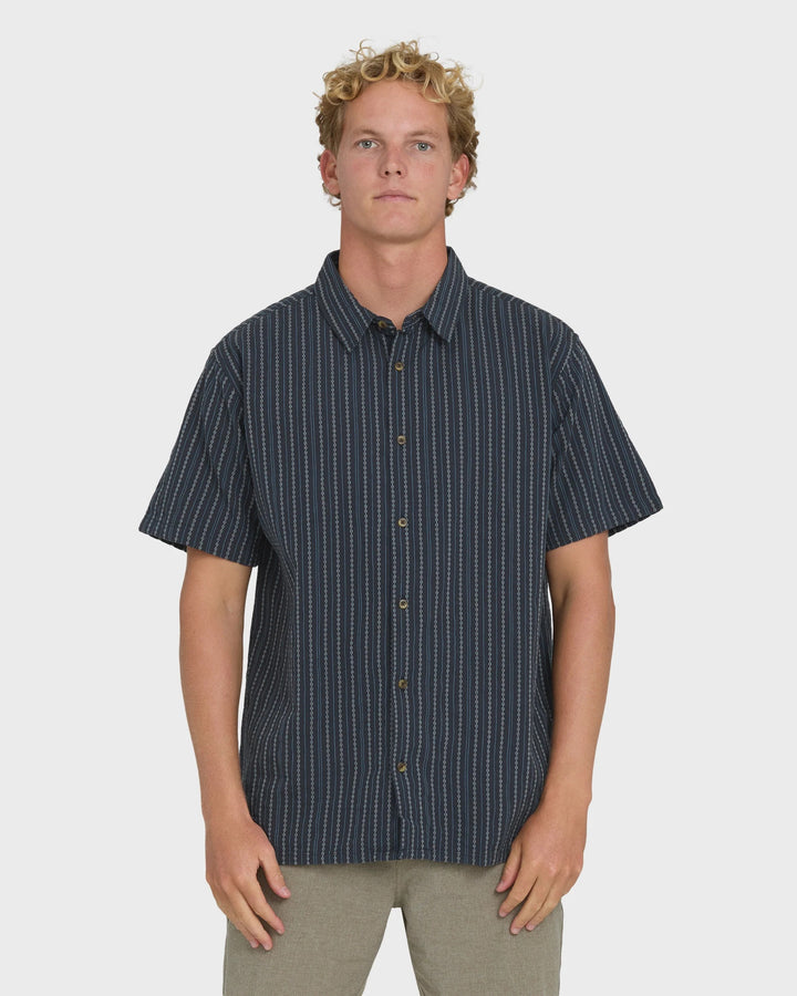 Billabong Garage Sandon Jacquard Short Sleeve