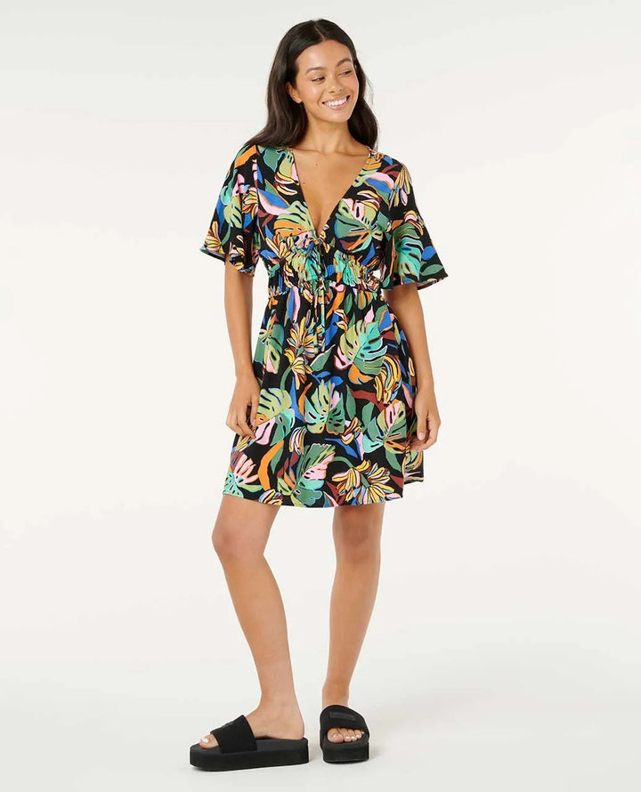Rip Curl Sunset Luau S/S Mini Dress
