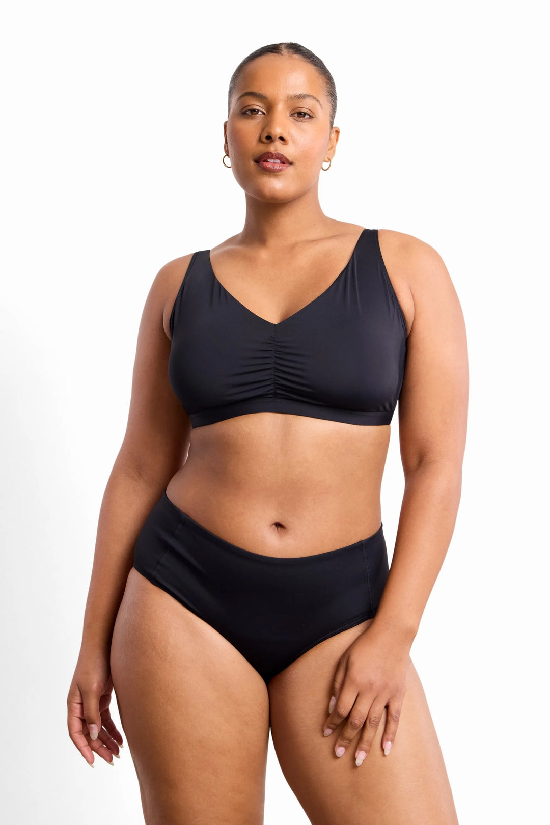 Azura Basix F/G Ruched Bra