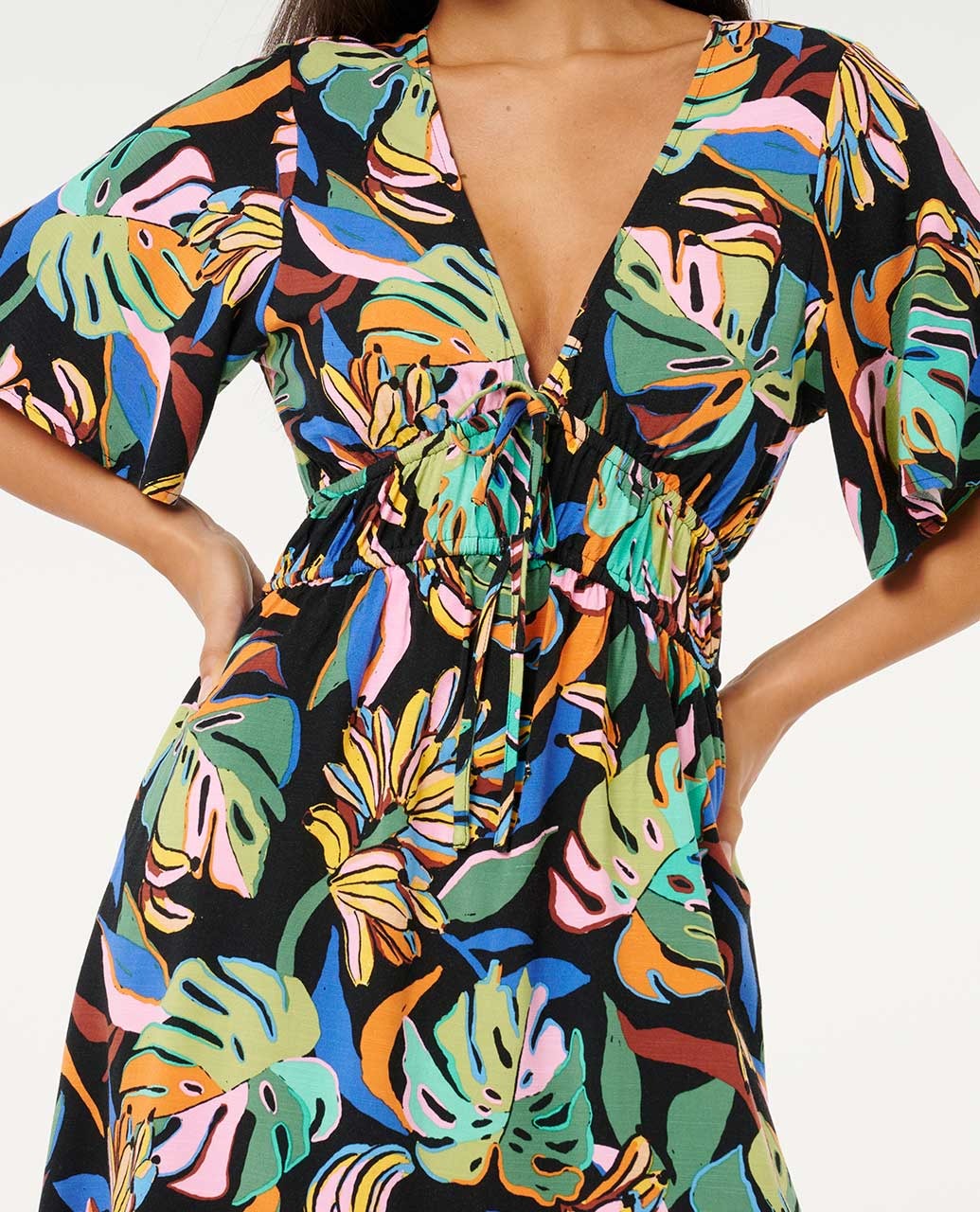 Rip Curl Sunset Luau S/S Mini Dress