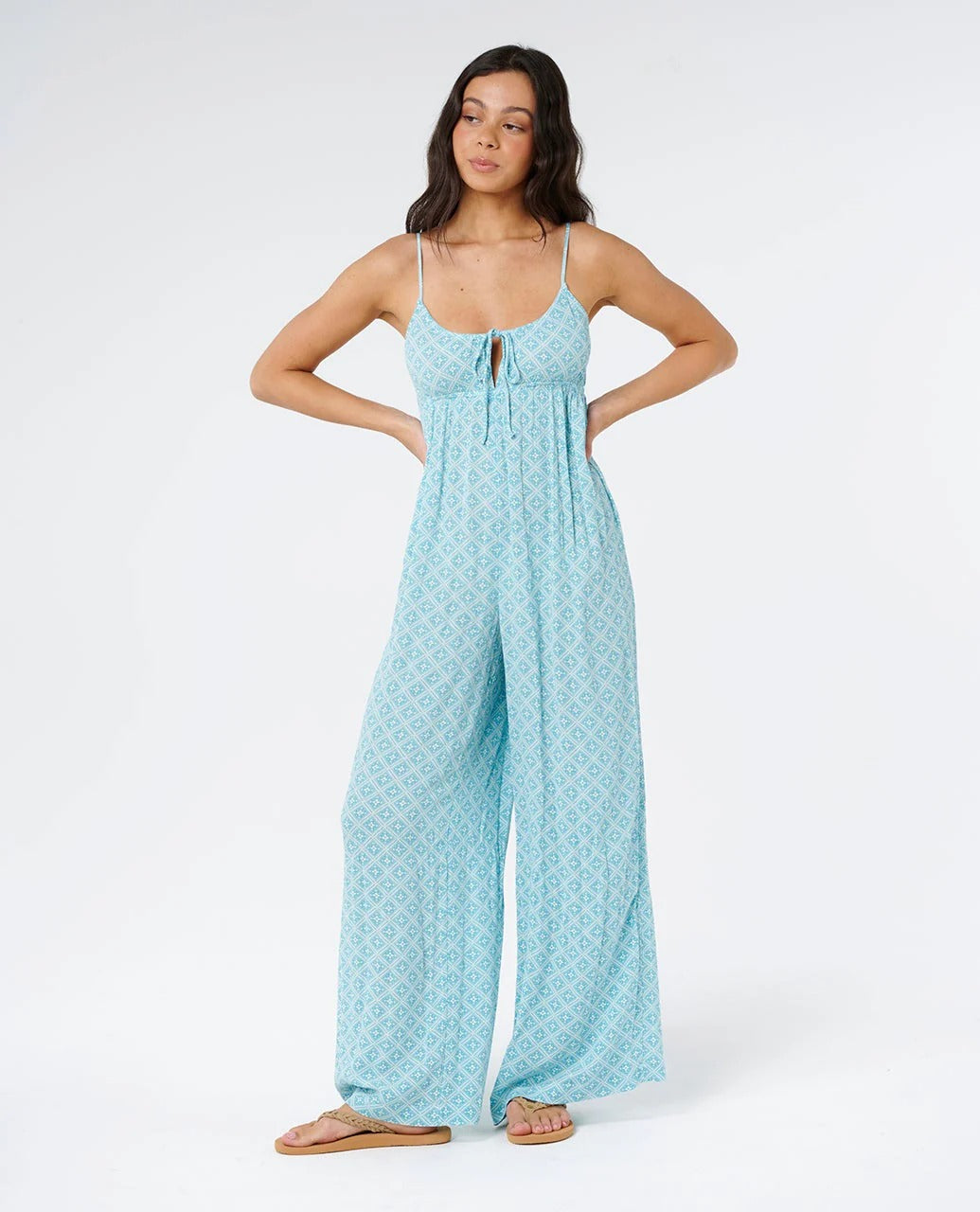 Rip Curl Half Moon Bay Tile Jumpsuit