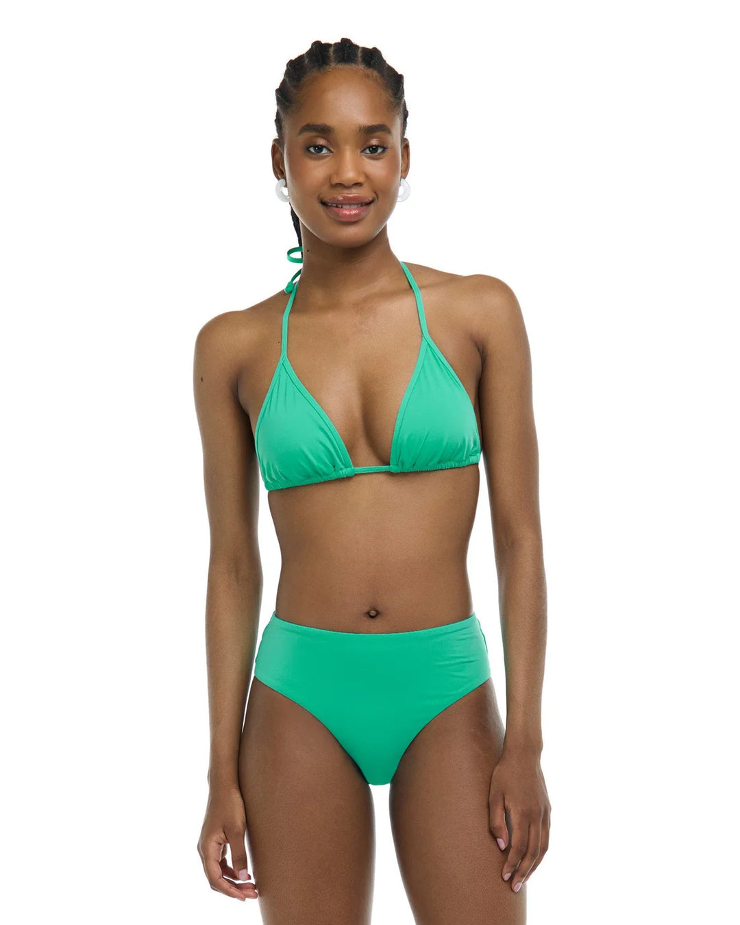 Eidon Solid Kali Slider Triangle Top - Womens Triangle Bikini Tops - Big Sun Vernon  | Okanagan Beachwear