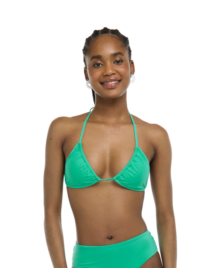 Eidon Solid Kali Slider Triangle Top - Womens Triangle Bikini Tops - Big Sun Vernon  | Okanagan Beachwear