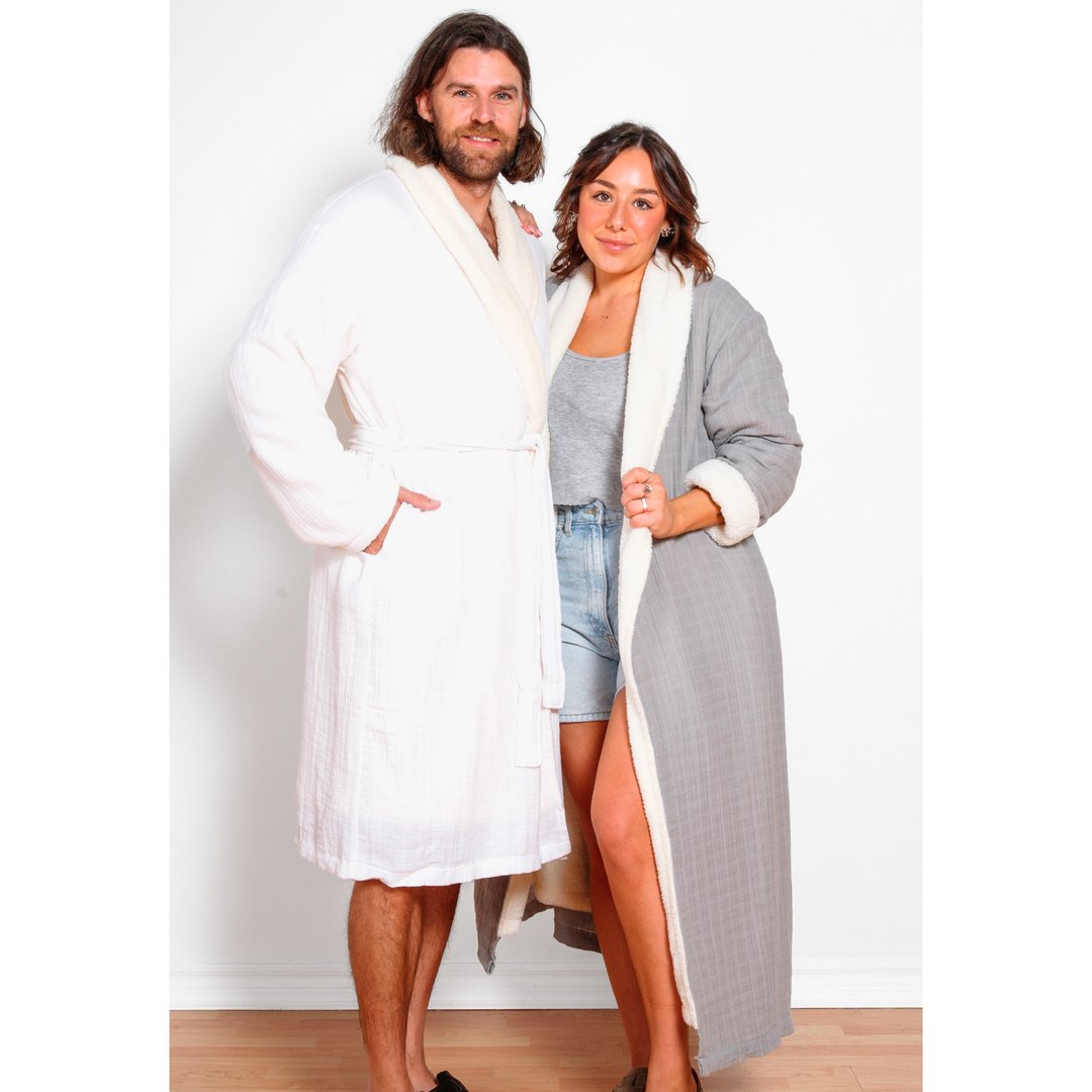Tofino Towel Boreal Fleece Robe - Womens Sleep Tops - Big Sun Vernon  | Okanagan Beachwear