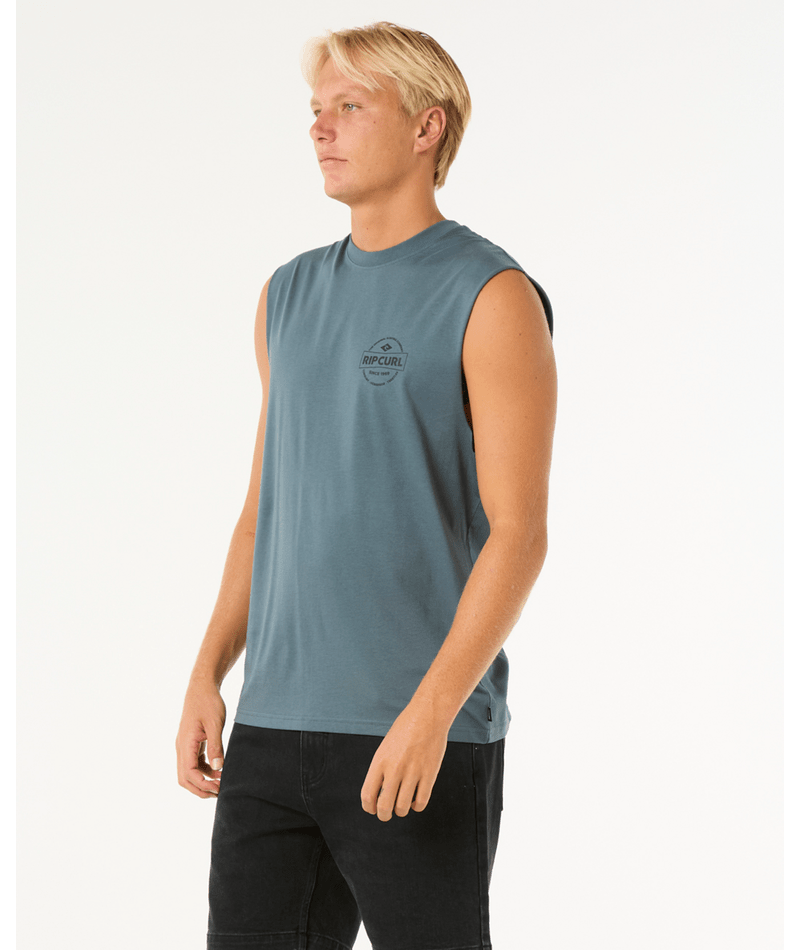 Rip Curl Stapler Muscle Shirt - Mens Tanks - Big Sun Vernon  | Okanagan Beachwear