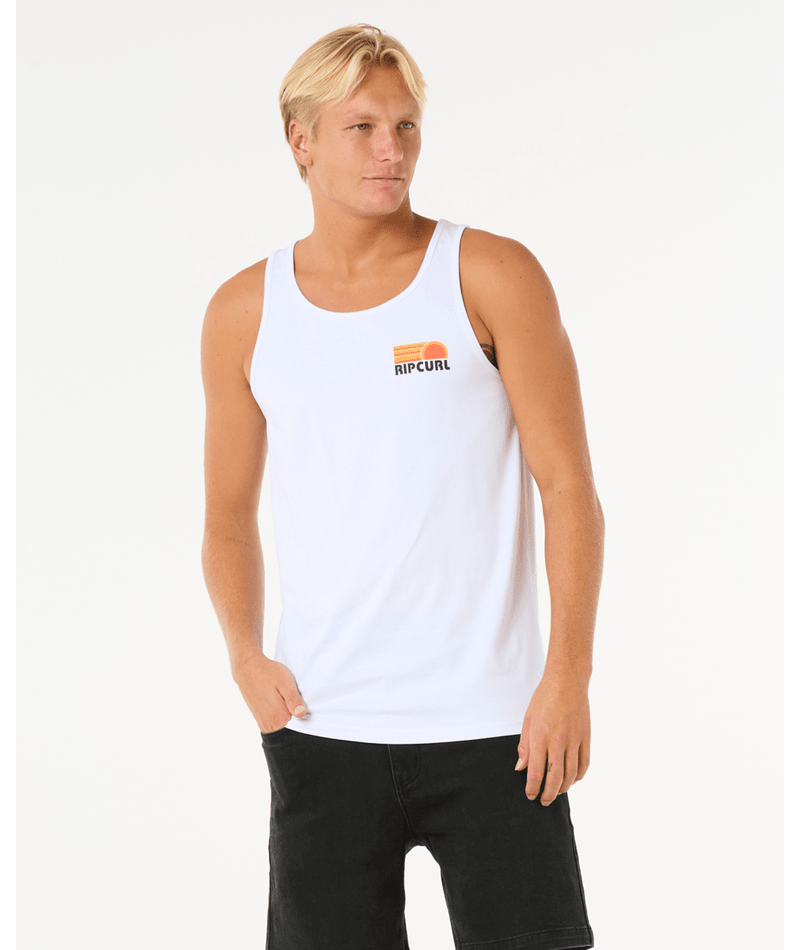 Rip Curl Surf Revival Peaking Tank - Mens Tanks - Big Sun Vernon  | Okanagan Beachwear