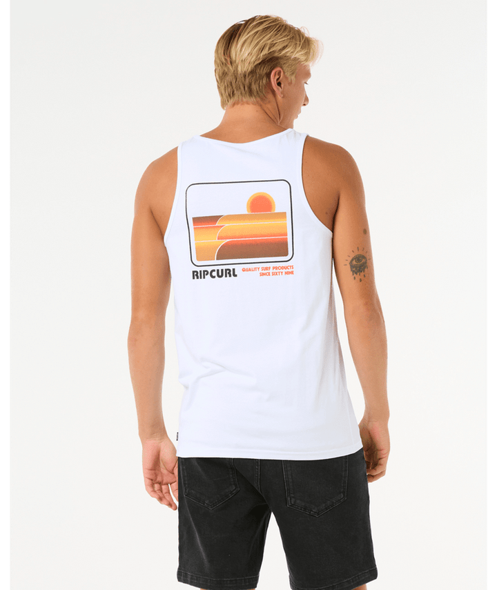 Rip Curl Surf Revival Peaking Tank - Mens Tanks - Big Sun Vernon  | Okanagan Beachwear