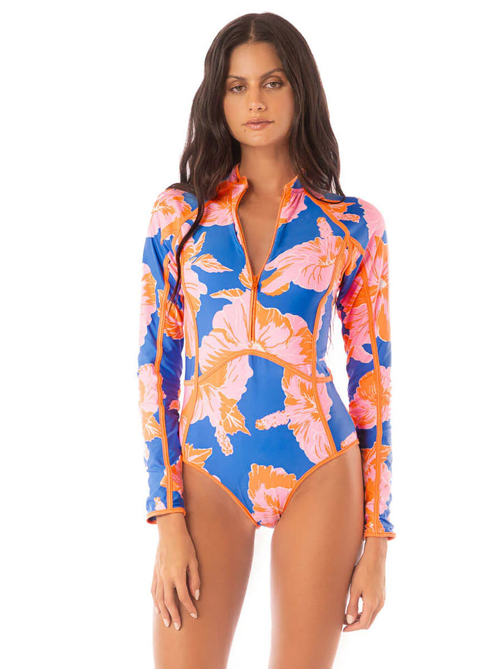 Maaji Magnolia Mirage Cardi One Piece - Womens Fashion One Pieces - Big Sun Vernon  | Okanagan Beachwear
