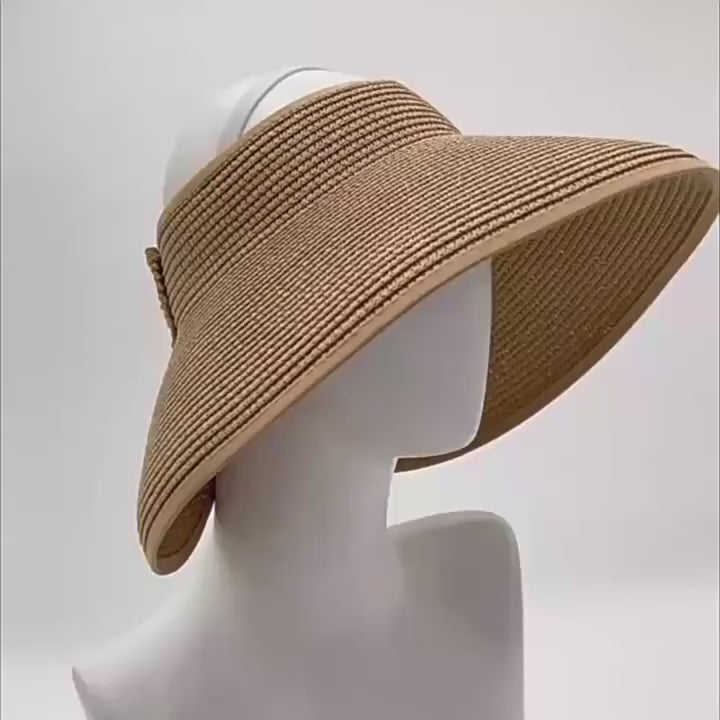 Sofie Wide Brim Open Sun Hat