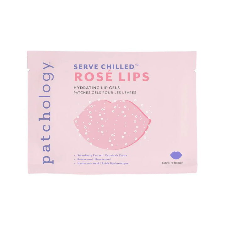 Patchology Serve Chilled Rosé Hydrating Lip Gel - 5 Pack