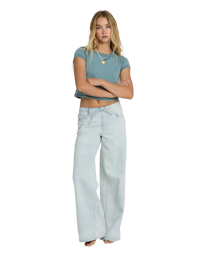 Billabong Jade Saltwashed Elastic Waist Pants
