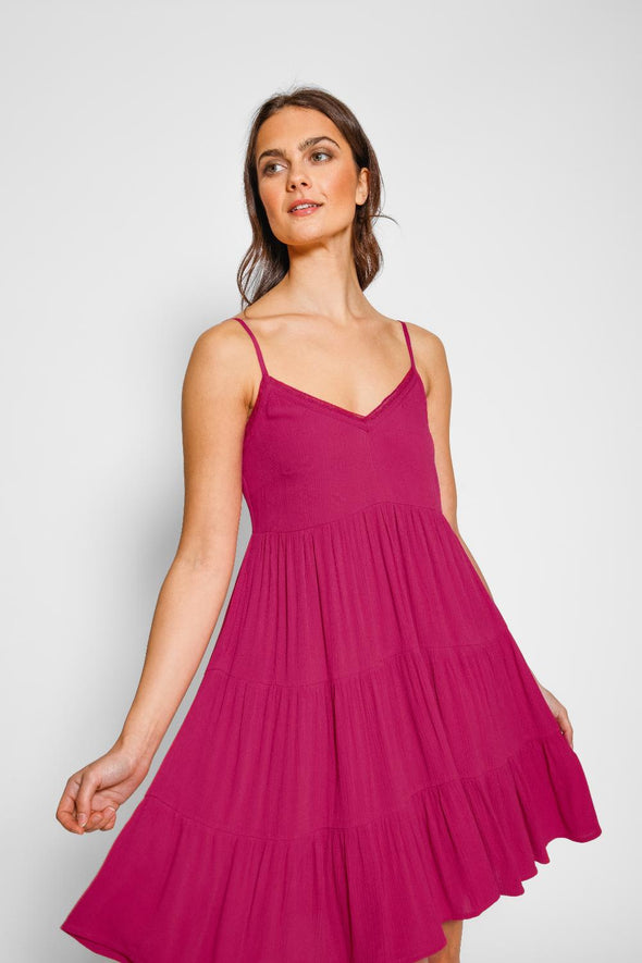 Koy Miami Mini Tiered Dress - Womens Casual Dresses - Big Sun Vernon  | Okanagan Beachwear