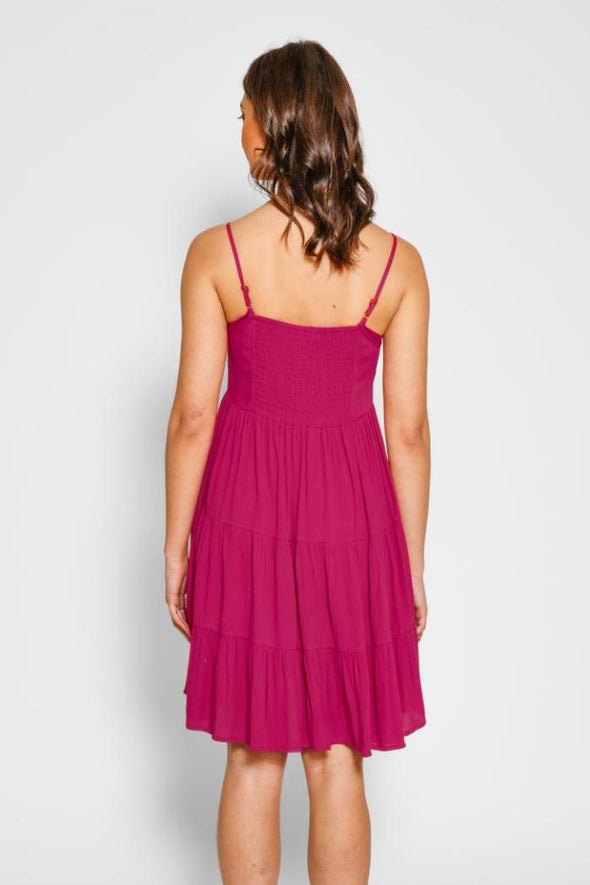 Koy Miami Mini Tiered Dress - Womens Casual Dresses - Big Sun Vernon  | Okanagan Beachwear