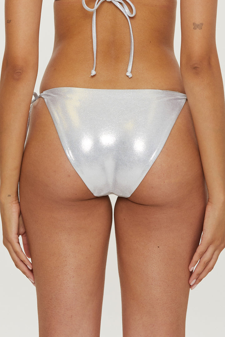 Becca Liquid Metal Tie Side Bottom - Womens Tie Bikini Bottoms - Big Sun Vernon  | Okanagan Beachwear