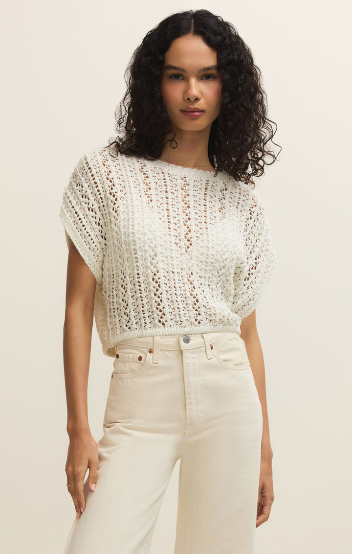 Z Supply Ballast Crochet Top