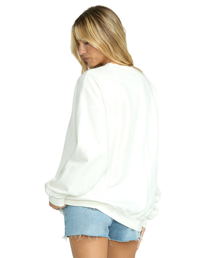 Billabong Ride In Oversized Crewneck Sweatshirt
