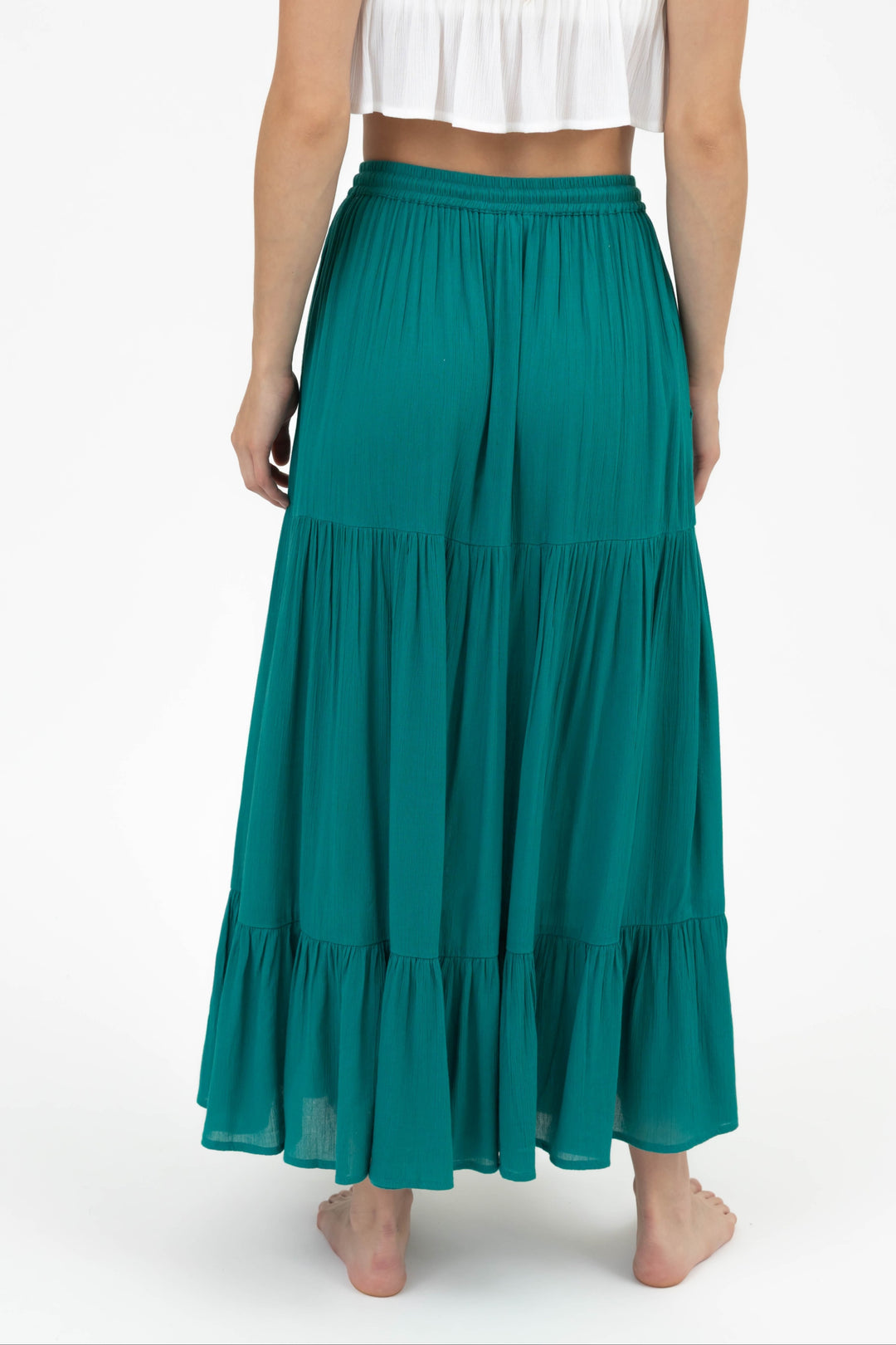 Koy Miami Tiered Long Skirt