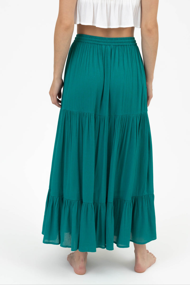 Koy Miami Tiered Long Skirt