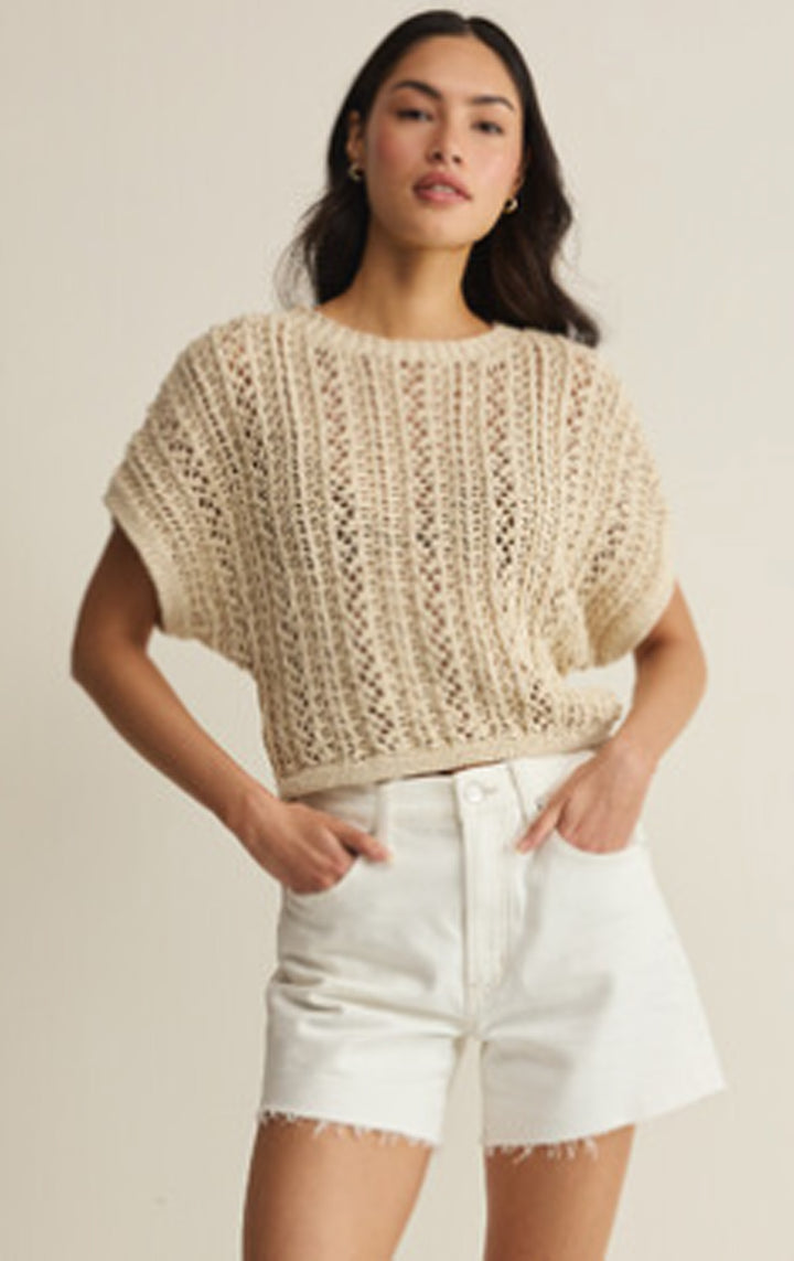Z Supply Ballast Crochet Top