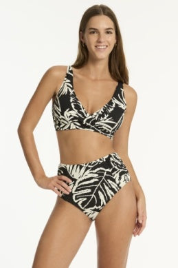 Sea Level Jungle Book High Waist Bottom - Womens High Waisted Bikini Bottoms - Big Sun Vernon  | Okanagan Beachwear