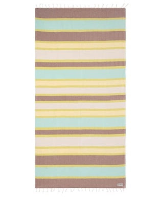 Sand Cloud Regency Stripe-Herringbone Weave Towel