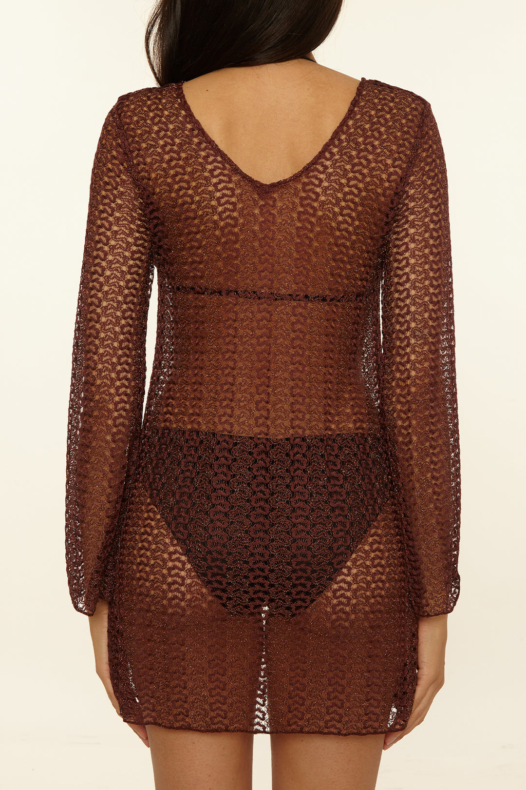 Becca Golden Crochet Tunic