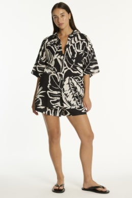 Sea Level Aloha Shirt - Womens Casual Coverups - Big Sun Vernon  | Okanagan Beachwear