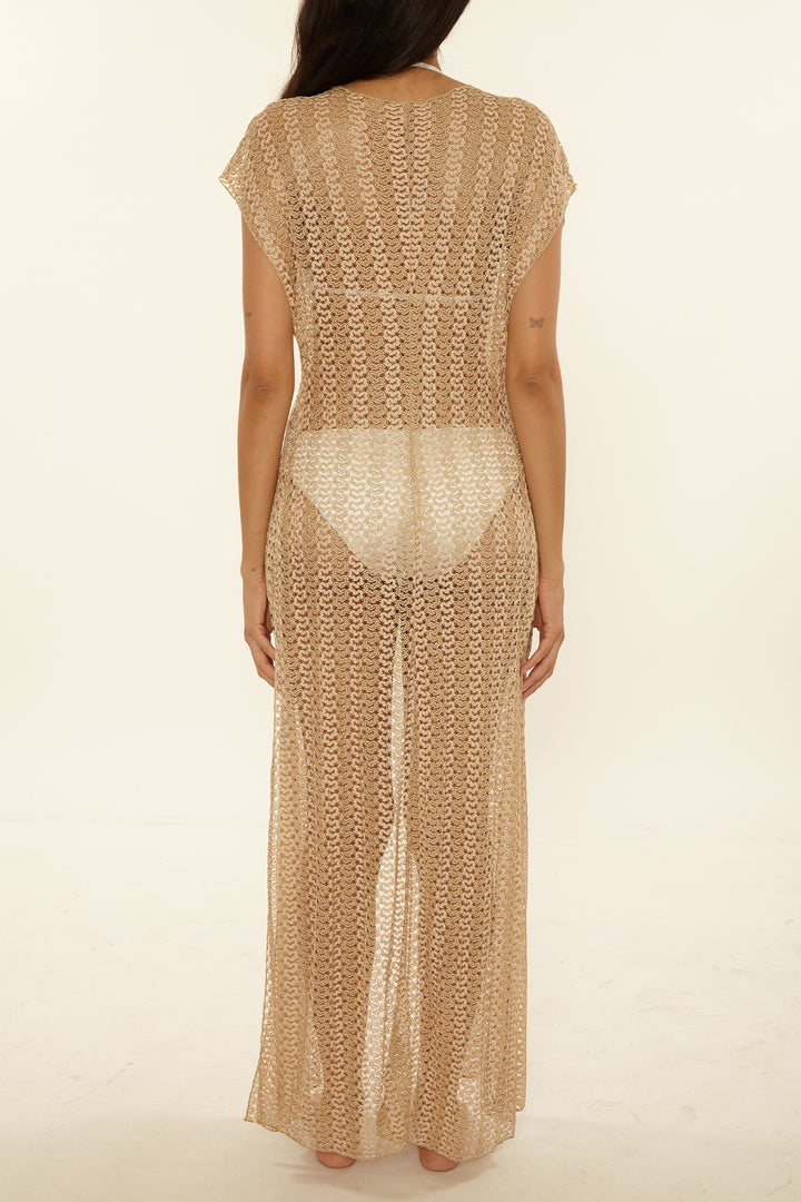 Becca Golden Maxi Robe