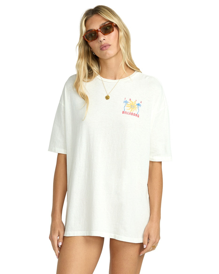 Billabong Hot Haze Tee - Womens Tees - Big Sun Vernon  | Okanagan Beachwear