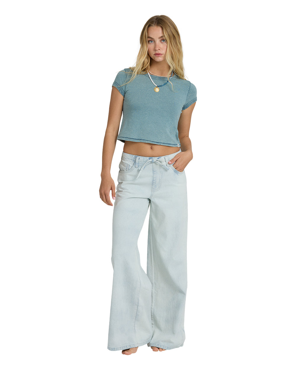 Billabong Jade Saltwashed Elastic Waist Pants