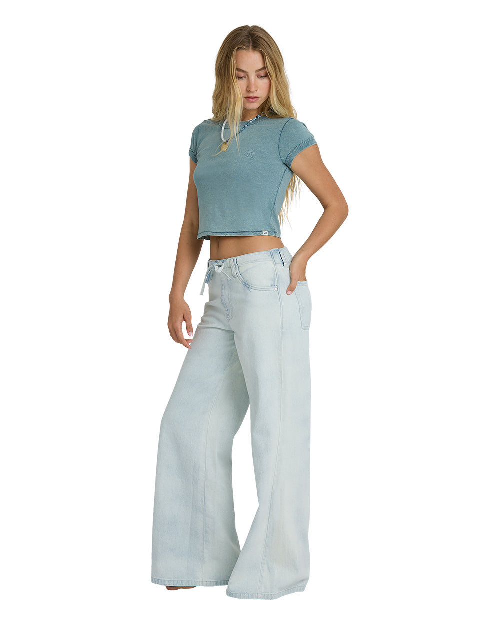 Billabong Jade Saltwashed Elastic Waist Pants