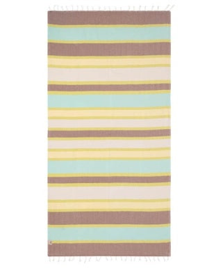 Sand Cloud Regency Stripe-Herringbone Weave Towel