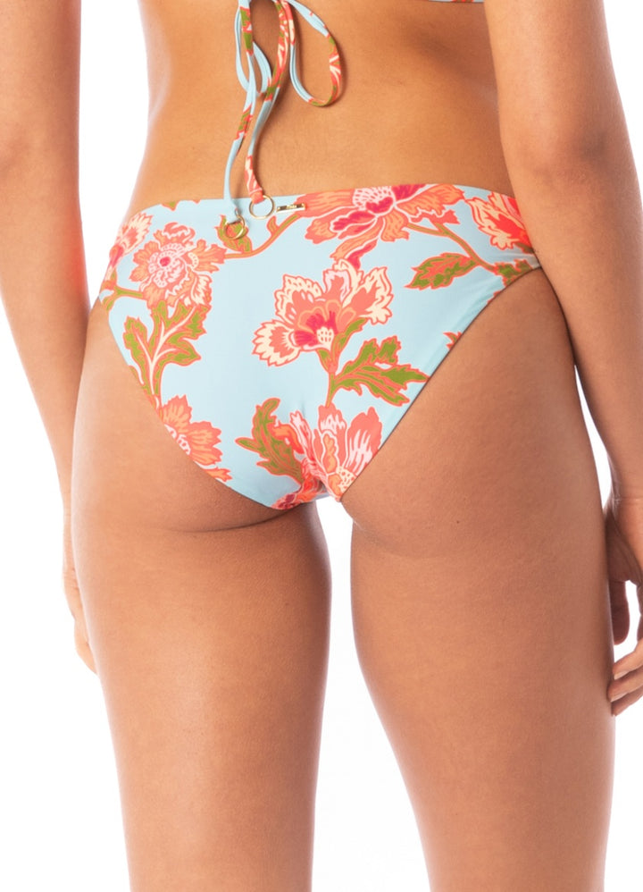 Maaji Floral Sky Sublimity Bottom - Womens High Bikini Bottoms - Big Sun Vernon  | Okanagan Beachwear