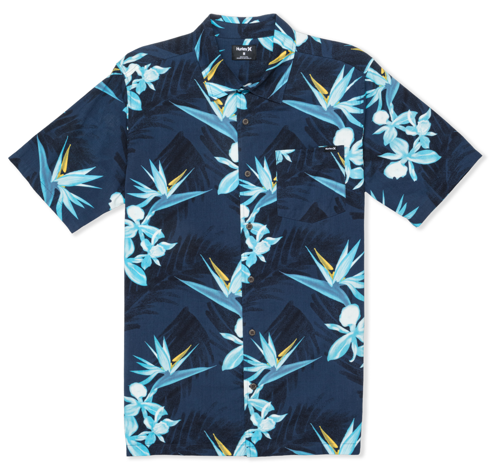 Hurley Rincon S/S Woven - Mens Woven Shirts - Big Sun Vernon  | Okanagan Beachwear