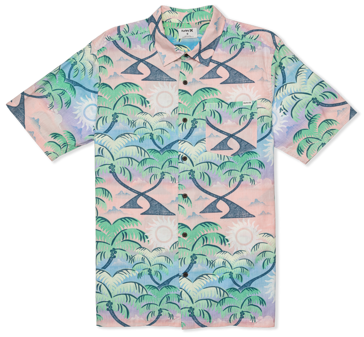 Hurley Rincon S/S Woven - Mens Woven Shirts - Big Sun Vernon  | Okanagan Beachwear
