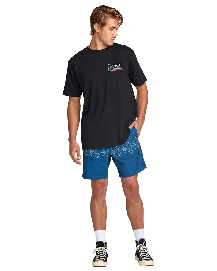 Billabong Surftrek Elastic Submersible 17" Hybrid Shorts - Mens 17" Boardshorts - Big Sun Vernon  | Okanagan Beachwear