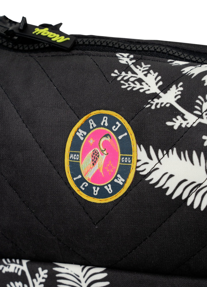 Maaji Midnight Palm Coral Pockets