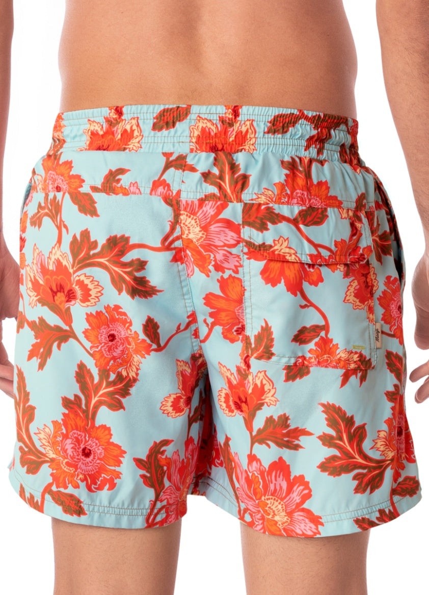 Maaji Floral Sky Sailor Shorts - Mens Swim Shorts - Big Sun Vernon  | Okanagan Beachwear