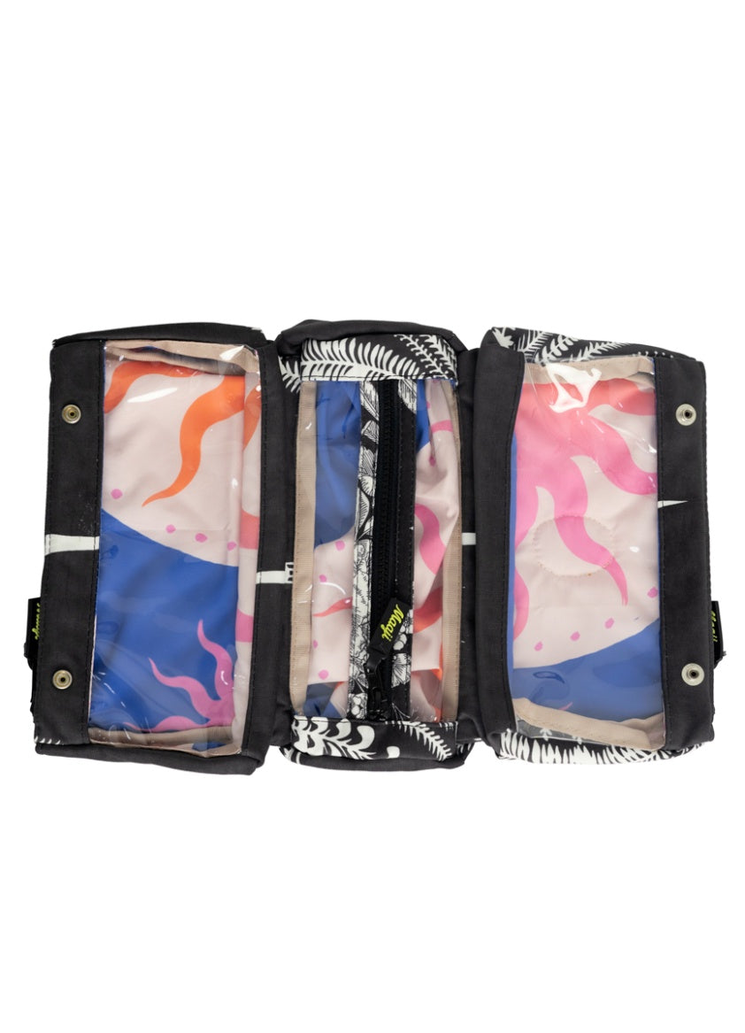 Maaji Midnight Palm Coral Pockets