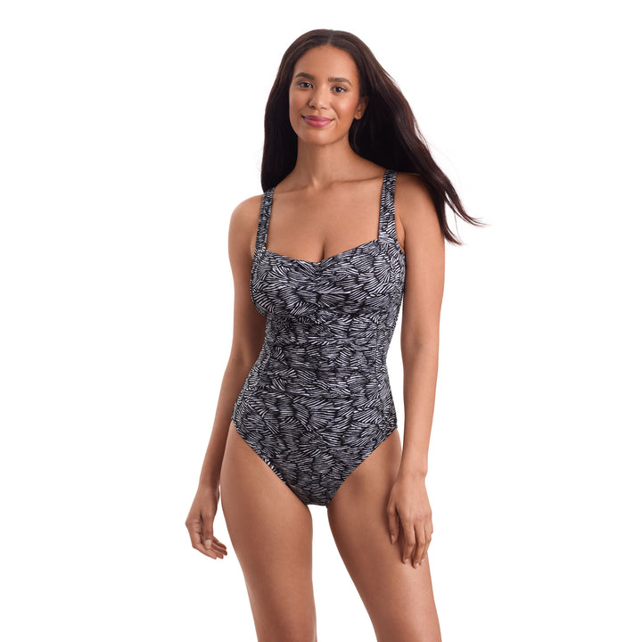 Penbrooke Spa Retreat Shirred Tank One Piece - Womens Fashion One Pieces - Big Sun Vernon  | Okanagan Beachwear