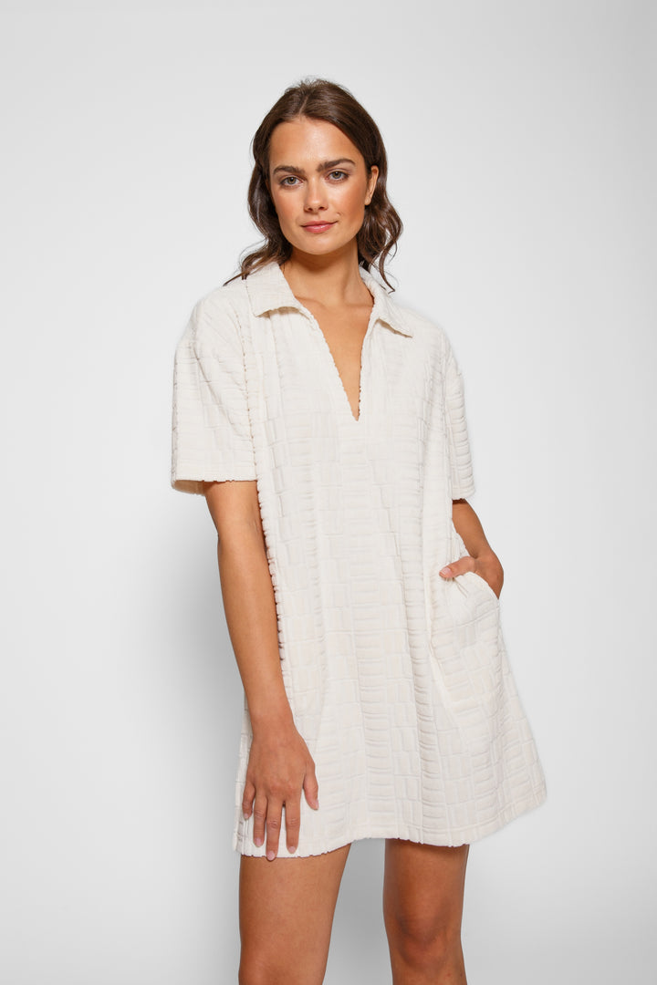 Koy Malibu Oversized Polo Shirt - Womens Casual Coverups - Big Sun Vernon  | Okanagan Beachwear