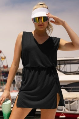 Becca Holly Slub Dress - Womens Casual Coverups - Big Sun Vernon  | Okanagan Beachwear